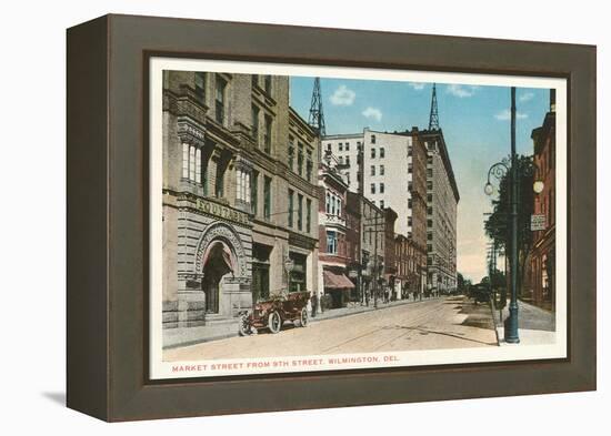 Downtown, Wilmington, Delaware-null-Framed Stretched Canvas