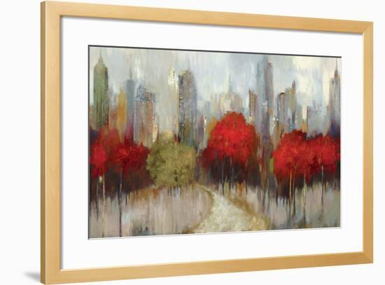 Downtown-Allison Pearce-Framed Art Print