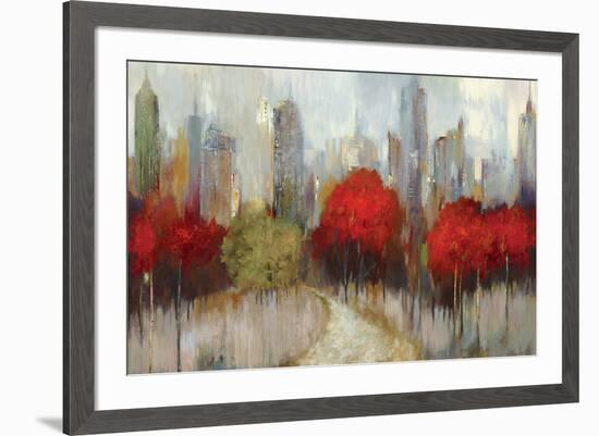 Downtown-Allison Pearce-Framed Art Print