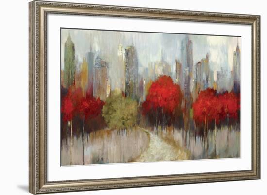 Downtown-Allison Pearce-Framed Art Print