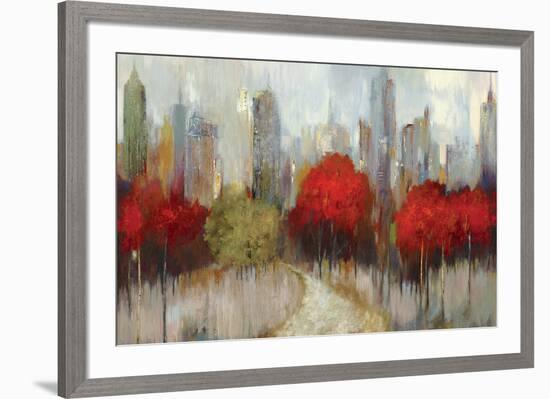 Downtown-Allison Pearce-Framed Art Print