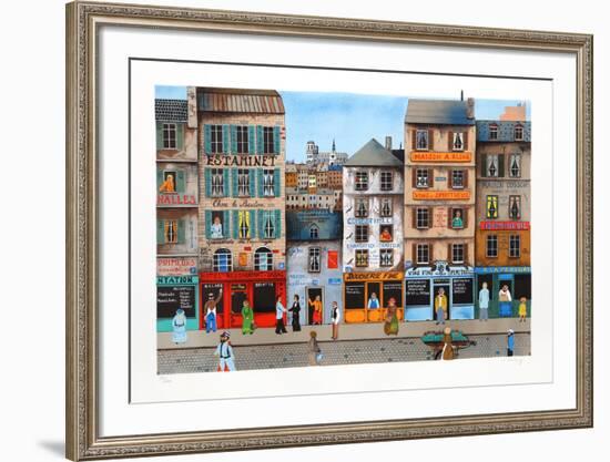 Downtown-Delcroy-Framed Limited Edition