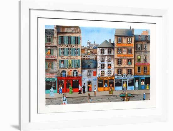 Downtown-Delcroy-Framed Limited Edition