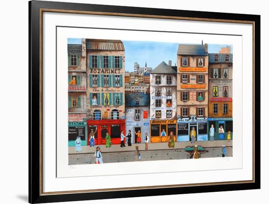 Downtown-Delcroy-Framed Limited Edition