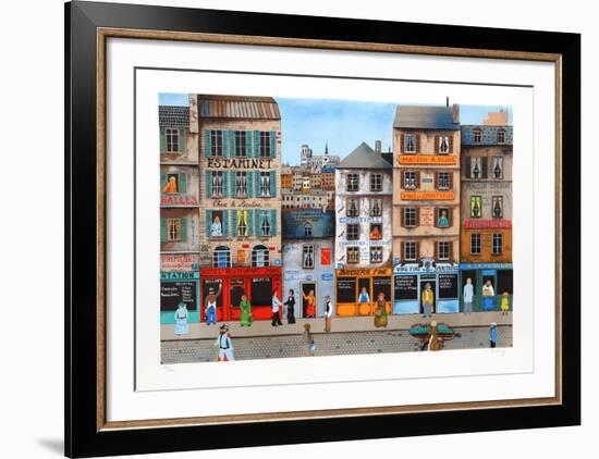 Downtown-Delcroy-Framed Limited Edition