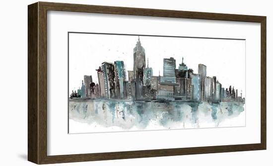 Downtown-Rebecca Meyers-Framed Giclee Print