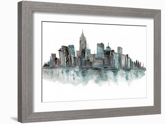 Downtown-Rebecca Meyers-Framed Art Print