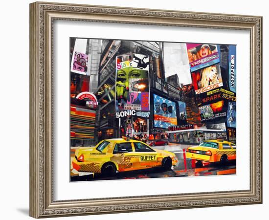 Downtown-James Grey-Framed Art Print