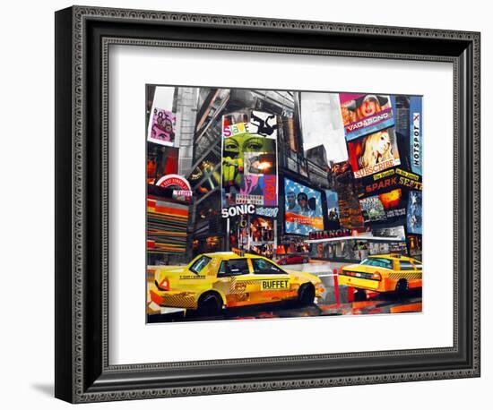 Downtown-James Grey-Framed Art Print