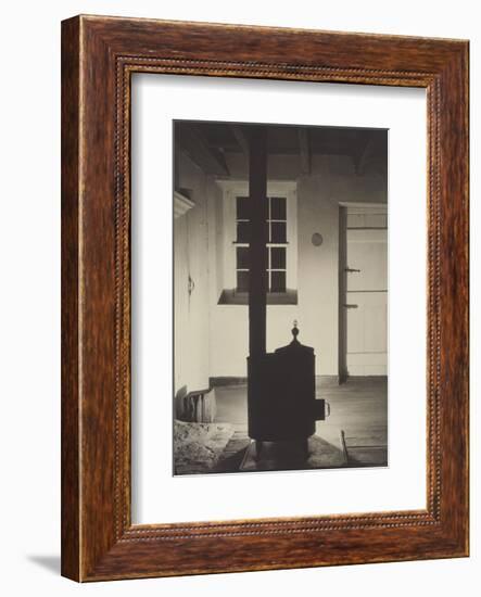 Doylestown House, The Stove, about 1917-Charles Sheeler-Framed Art Print