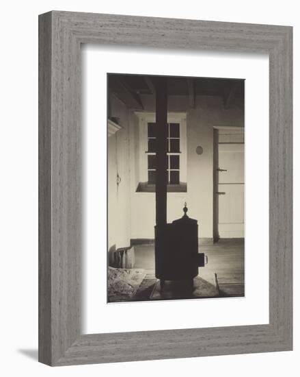 Doylestown House, The Stove, about 1917-Charles Sheeler-Framed Art Print