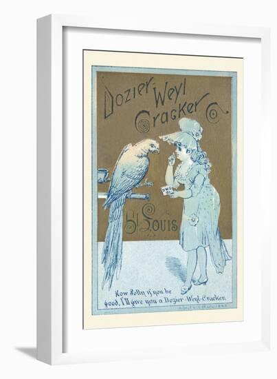 Dozier Weyl Crackers-A. Gast & Co.-Framed Art Print