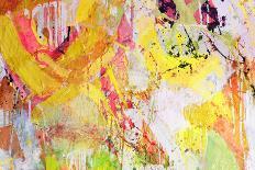 Mixed Technics, Expression Abstract Painting-dpaint-Art Print