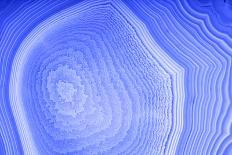 Background with Blue Agate Structure-Dr Alex-Framed Premier Image Canvas