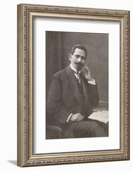 'Dr. Belisario da Silva Tavora. Recently Chief of Police of Rio de Janeiro', 1914-Unknown-Framed Photographic Print