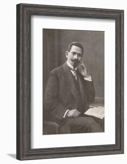 'Dr. Belisario da Silva Tavora. Recently Chief of Police of Rio de Janeiro', 1914-Unknown-Framed Photographic Print