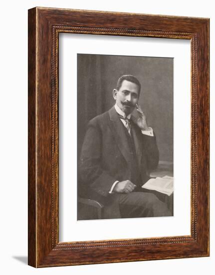 'Dr. Belisario da Silva Tavora. Recently Chief of Police of Rio de Janeiro', 1914-Unknown-Framed Photographic Print