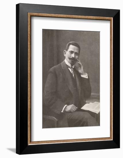 'Dr. Belisario da Silva Tavora. Recently Chief of Police of Rio de Janeiro', 1914-Unknown-Framed Photographic Print