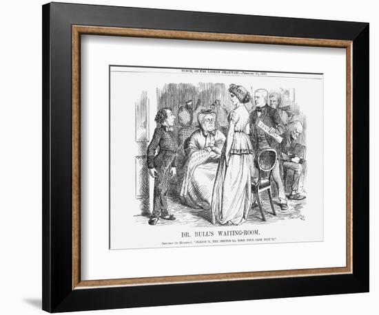 Dr. Bull's Waiting-Room, 1868-John Tenniel-Framed Giclee Print