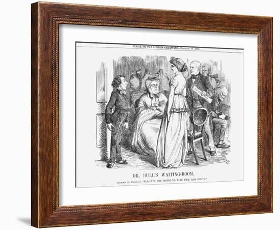 Dr. Bull's Waiting-Room, 1868-John Tenniel-Framed Giclee Print