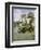 Dr, Cachet's House at Auvers-Paul Cézanne-Framed Giclee Print