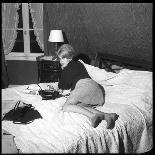Edith Piaf Recording-DR-Photographic Print