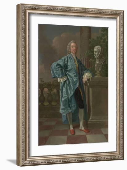 Dr Charles Chauncey, M.D. (1706-77) 1747-Francis Hayman-Framed Giclee Print