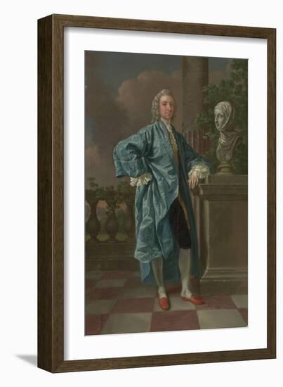 Dr Charles Chauncey, M.D. (1706-77) 1747-Francis Hayman-Framed Giclee Print
