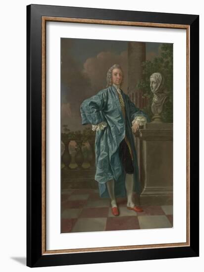 Dr Charles Chauncey, M.D. (1706-77) 1747-Francis Hayman-Framed Giclee Print