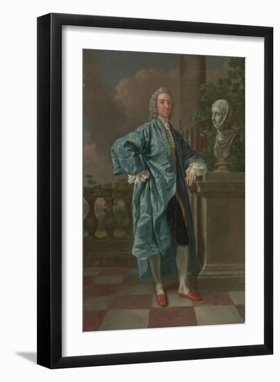 Dr Charles Chauncey, M.D. (1706-77) 1747-Francis Hayman-Framed Giclee Print
