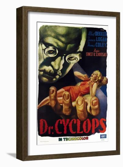 Dr. Cyclops-null-Framed Premium Giclee Print