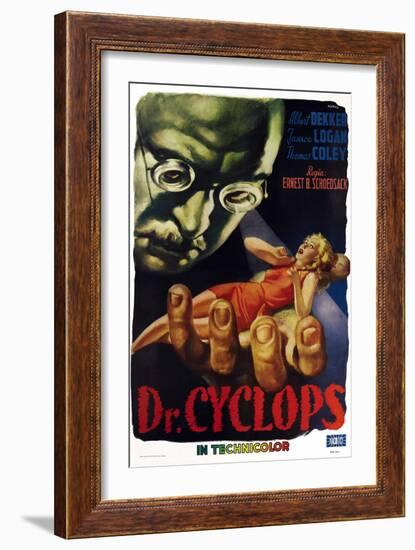 Dr. Cyclops-null-Framed Premium Giclee Print