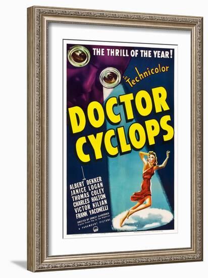 Dr. Cyclops-null-Framed Art Print