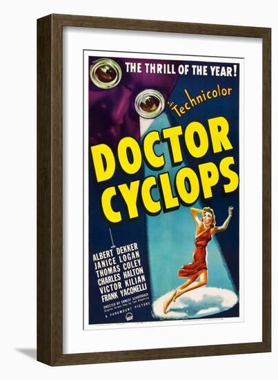 Dr. Cyclops-null-Framed Art Print