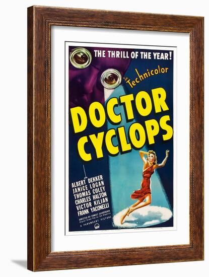 Dr. Cyclops-null-Framed Art Print