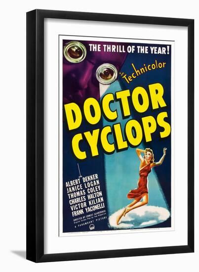 Dr. Cyclops-null-Framed Art Print