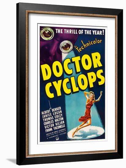 Dr. Cyclops-null-Framed Art Print