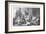 Dr. David Livingstone and Mr. Henry Morton Stanley Receiving Newspapers in Central Africa-Johann Baptist Zwecker-Framed Giclee Print