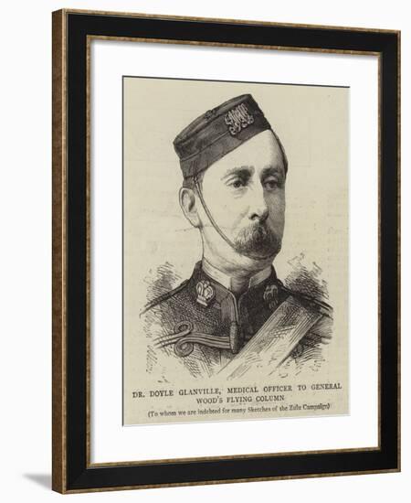 Dr Doyle Glanville, Medical Officer to General Wood's Flying Column-null-Framed Giclee Print