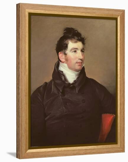 Dr Edward Hudson, 1810 (Oil on Canvas)-Thomas Sully-Framed Premier Image Canvas