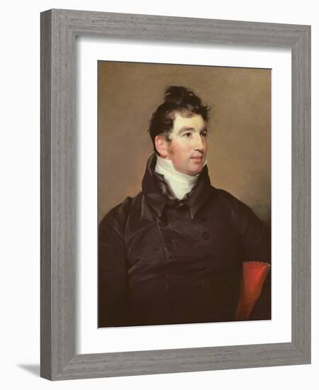 Dr Edward Hudson, 1810 (Oil on Canvas)-Thomas Sully-Framed Giclee Print