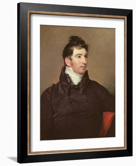 Dr Edward Hudson, 1810 (Oil on Canvas)-Thomas Sully-Framed Giclee Print