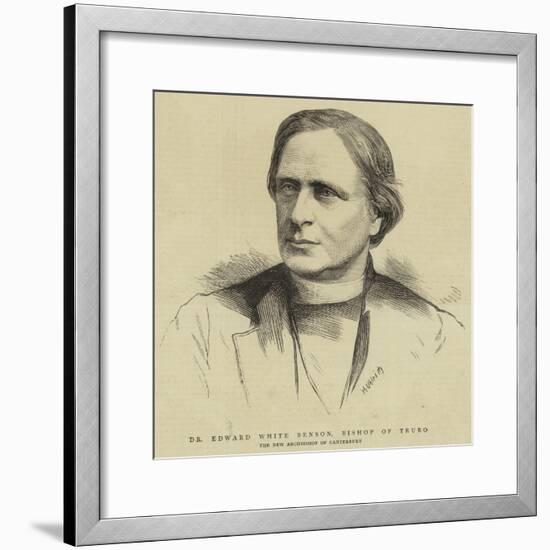 Dr Edward White Benson, Bishop of Truro-null-Framed Giclee Print