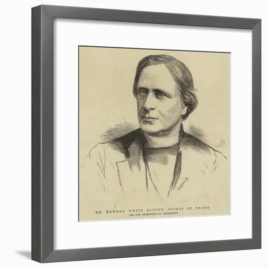 Dr Edward White Benson, Bishop of Truro-null-Framed Giclee Print