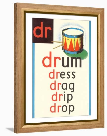 DR for Drum-null-Framed Stretched Canvas