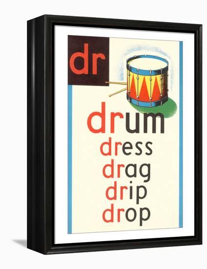 DR for Drum-null-Framed Stretched Canvas