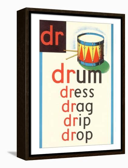 DR for Drum-null-Framed Stretched Canvas