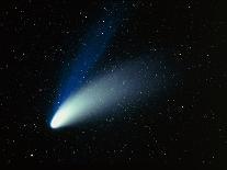 Optical Image of Comet Hale-Bopp In the Night Sky-Dr. Fred Espenak-Mounted Photographic Print