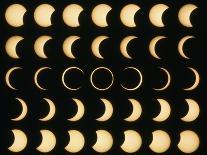 Composite Image of the Phases of the Moon-Dr. Fred Espenak-Mounted Photographic Print