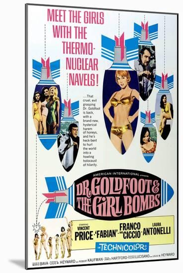 Dr. Goldfoot And the Girl Bombs, 1966-null-Mounted Art Print